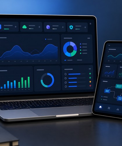 SaaS operations dashboard interface