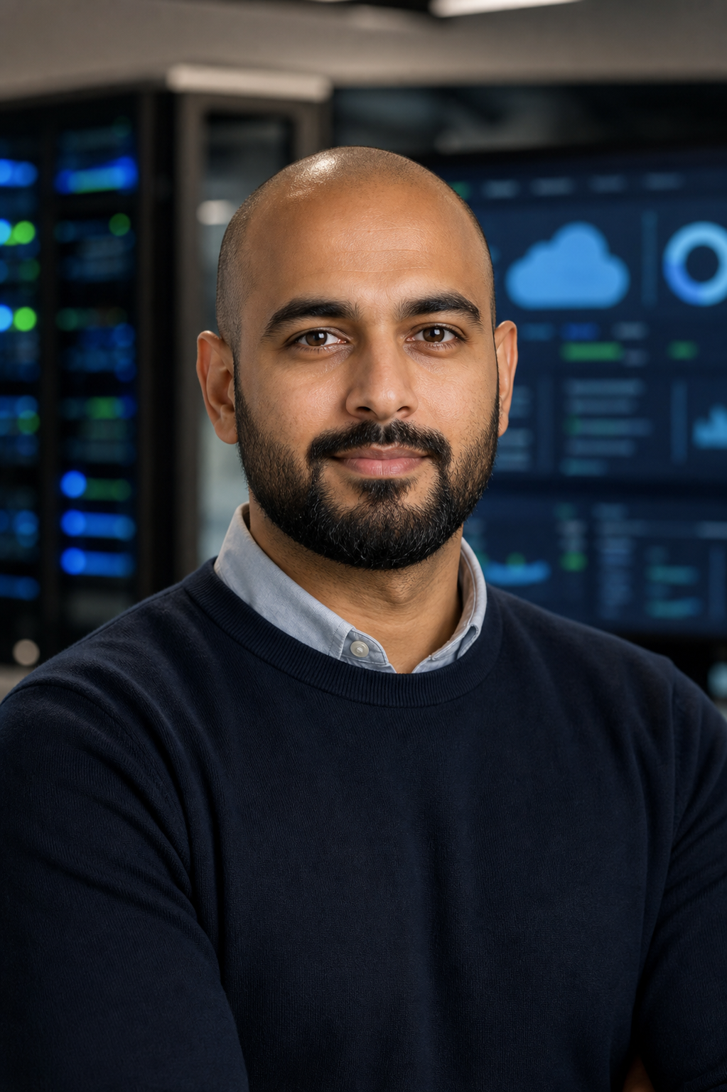 Professional portrait of a UI UX product designer